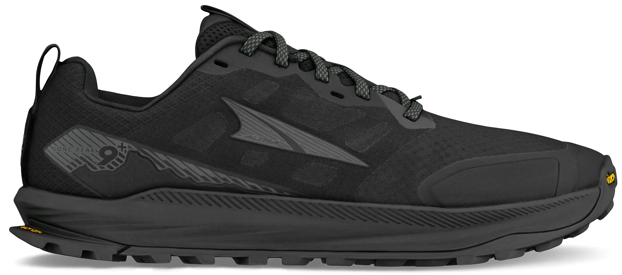 Altra Lone Peak 9  Mens Trail Running Shoes - Black