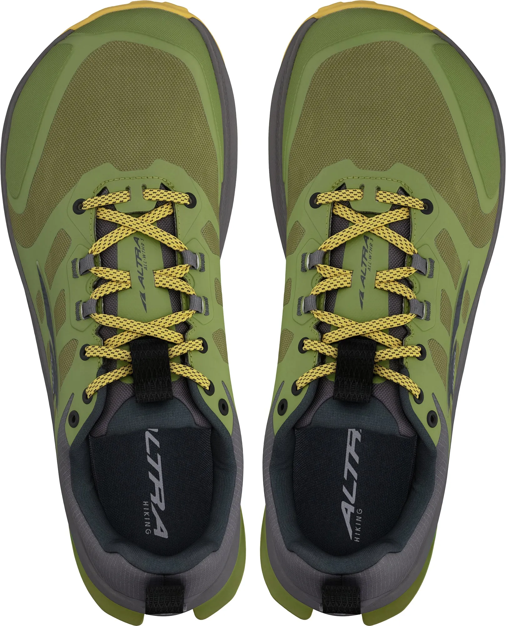 Altra Lone Peak 9 Waterproof Mens Trail Running Shoes - Green