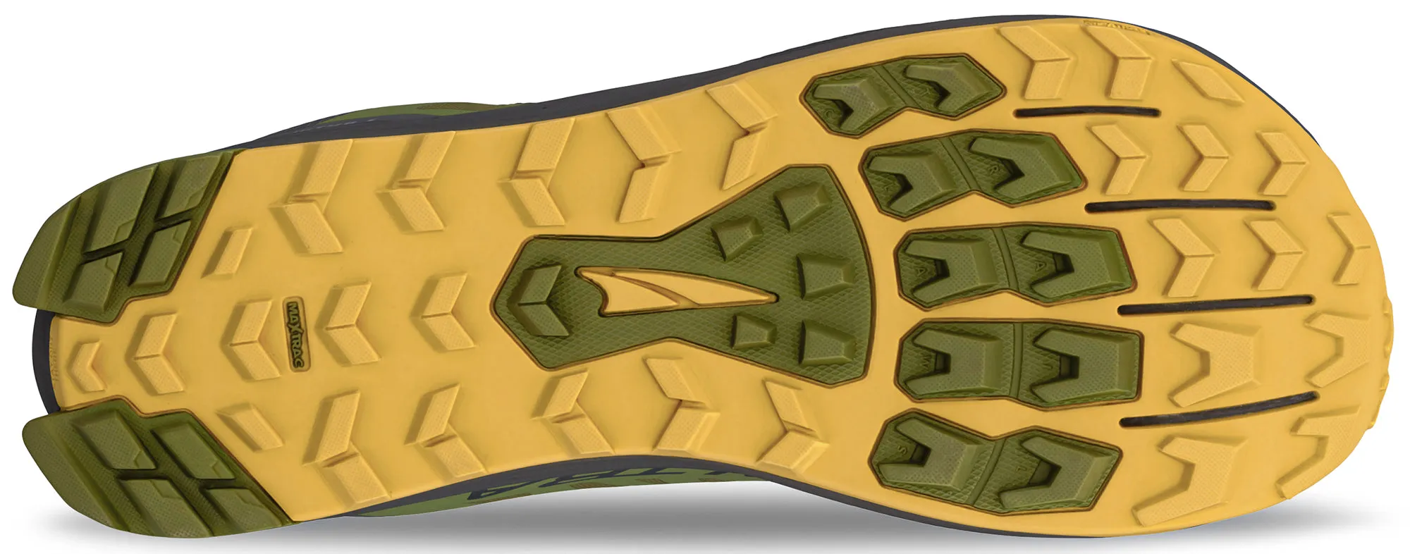 Altra Lone Peak 9 Waterproof Mens Trail Running Shoes - Green