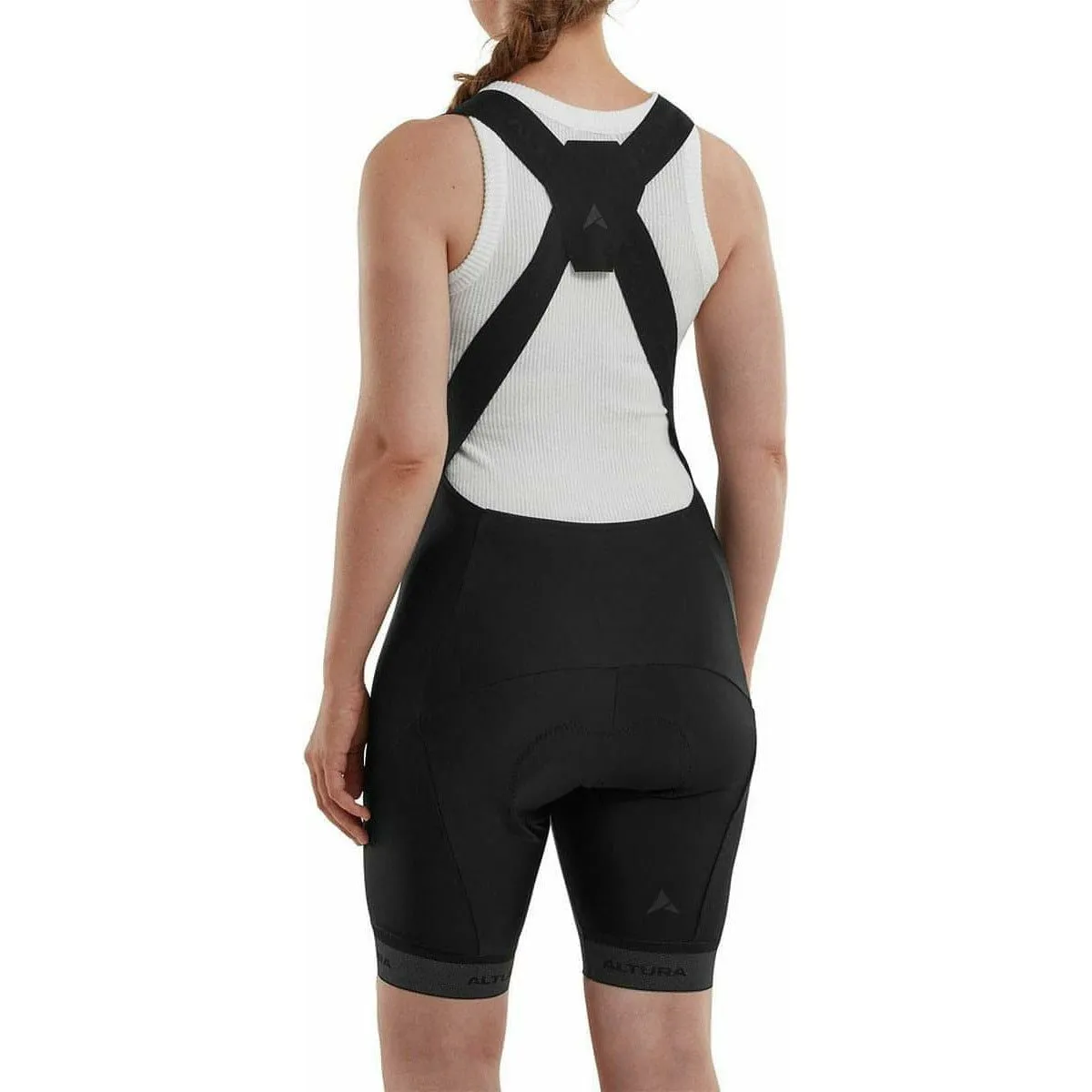 Altura Progel Plus Cargo Womens Cycling Bib Shorts - Black
