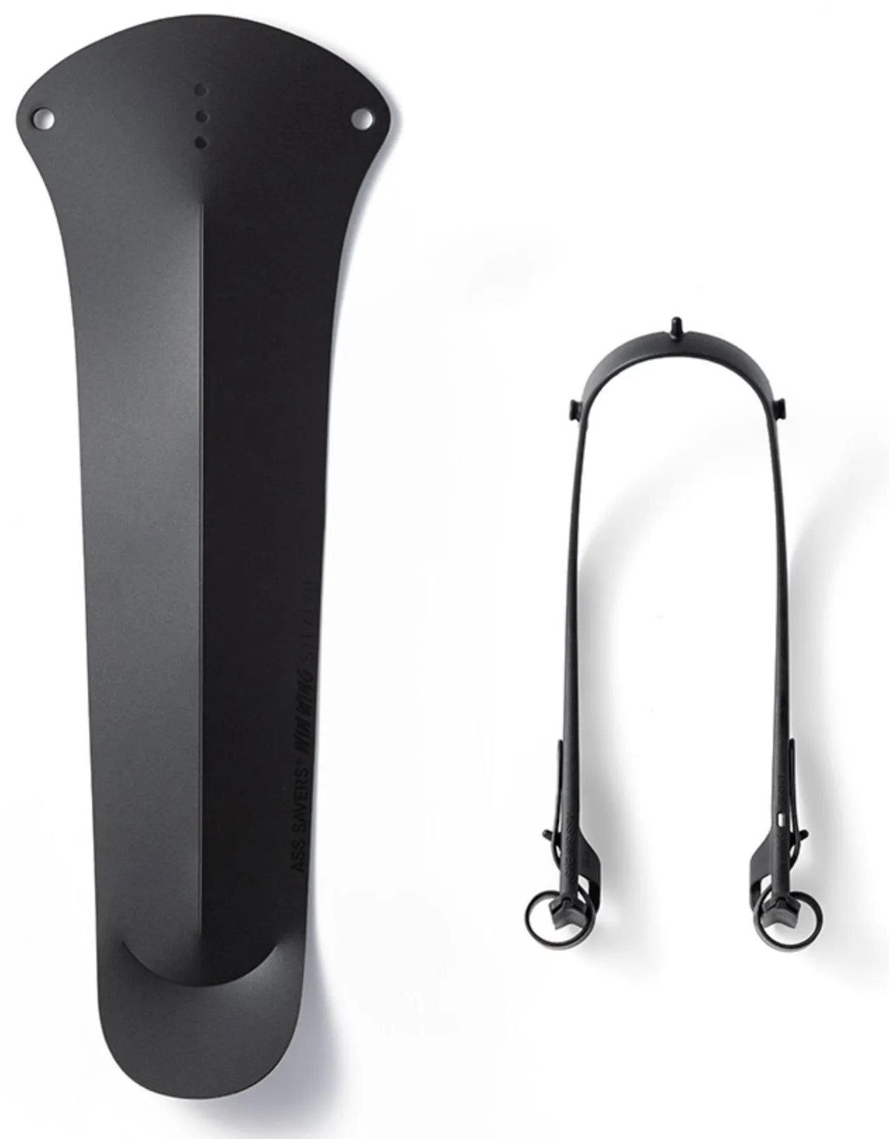 Ass Savers Win Wing 2 Gravel Rear Mudguard - Black