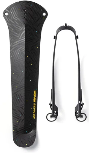Ass Savers Win Wing 2 Road Rear Mudguard - Black
