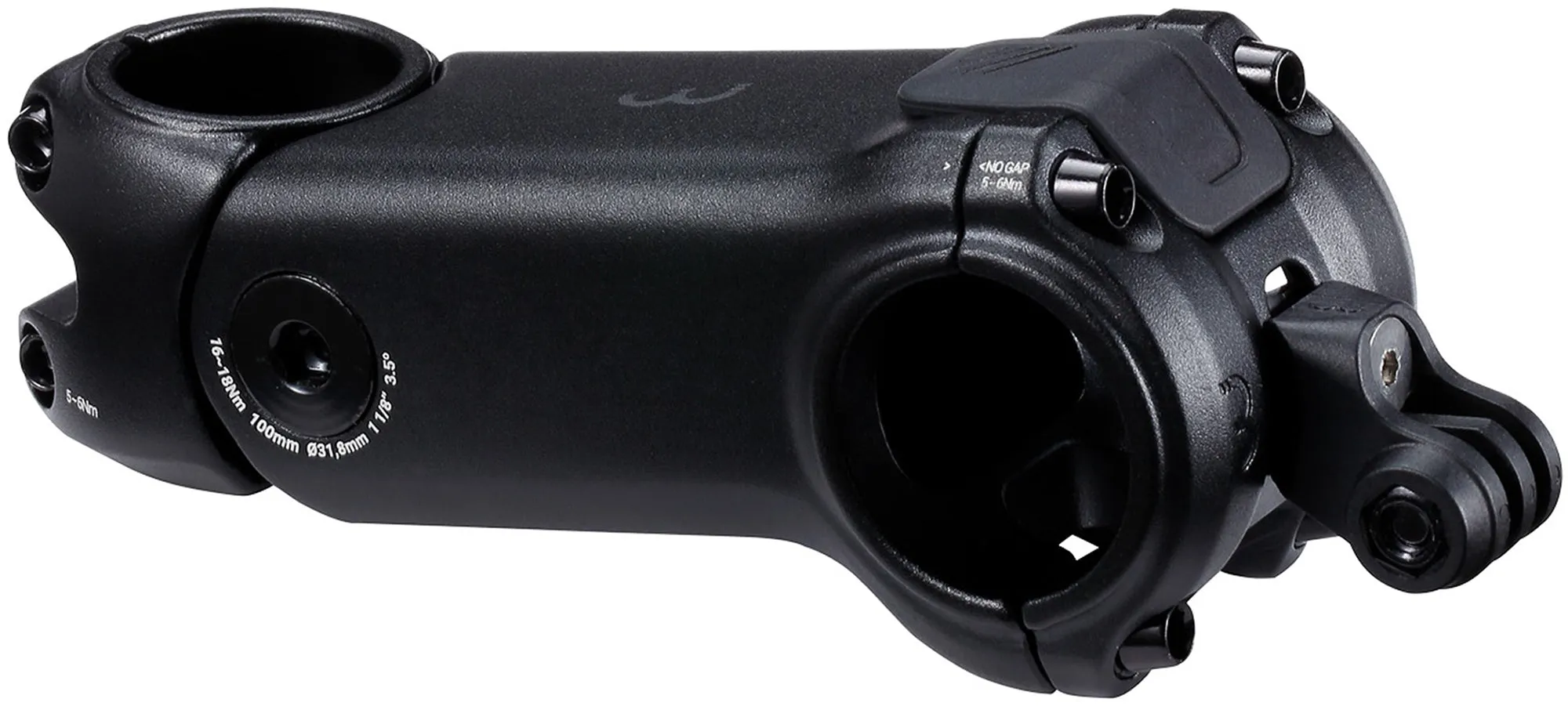 BBB ActionStem Suspension Stem 10 X 31.8mm - Black