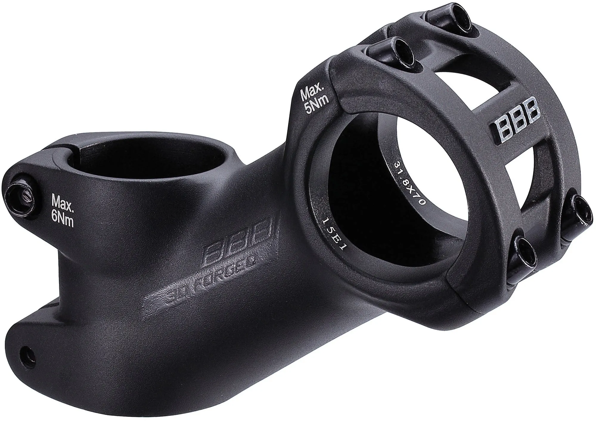 BBB HighRise MTB Stem 35 x 31.8mm - Black
