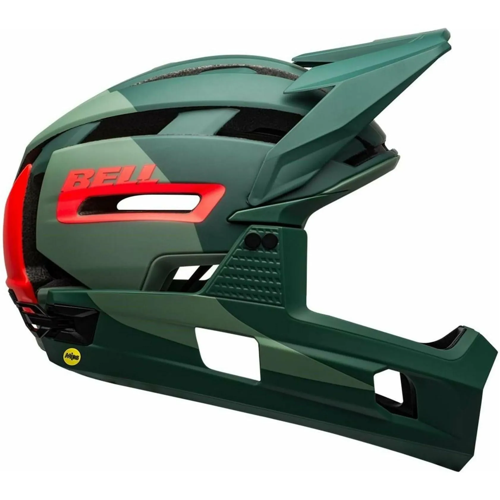 Bell Super Air R MIPS MTB Full Face Helmet - Green