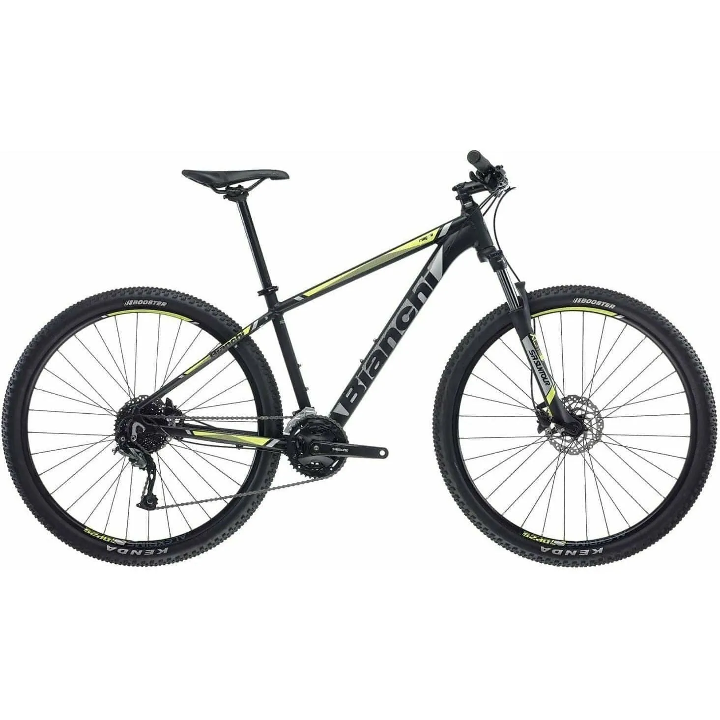 Bianchi Magma 9.2 Alivio & Altus Mountain Bike 2022 - Black