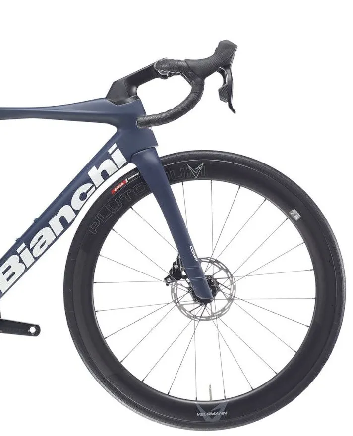Bianchi Oltre Comp 105 Di2 Carbon Road Bike 2025 - Blue-Grey