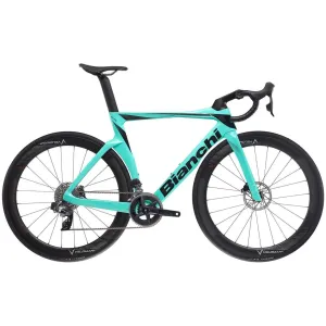 Bianchi Oltre Comp Rival AXS Carbon Road Bike 2025 - Celeste