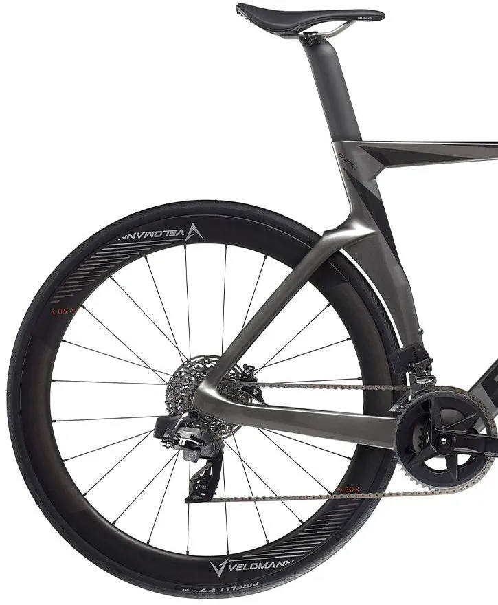 Bianchi Oltre Comp Rival AXS Carbon Road Bike 2025 - Metallic Grey