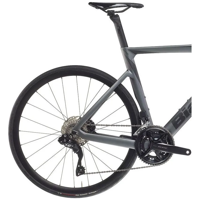 Bianchi Oltre Race 105 Racing 400 Carbon Road Bike 2025 - Graphite Cangiante