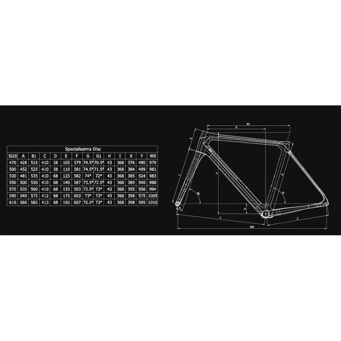 Bianchi Specialissima Disc Ultegra Di2 Carbon Road Bike 2022 - Celeste