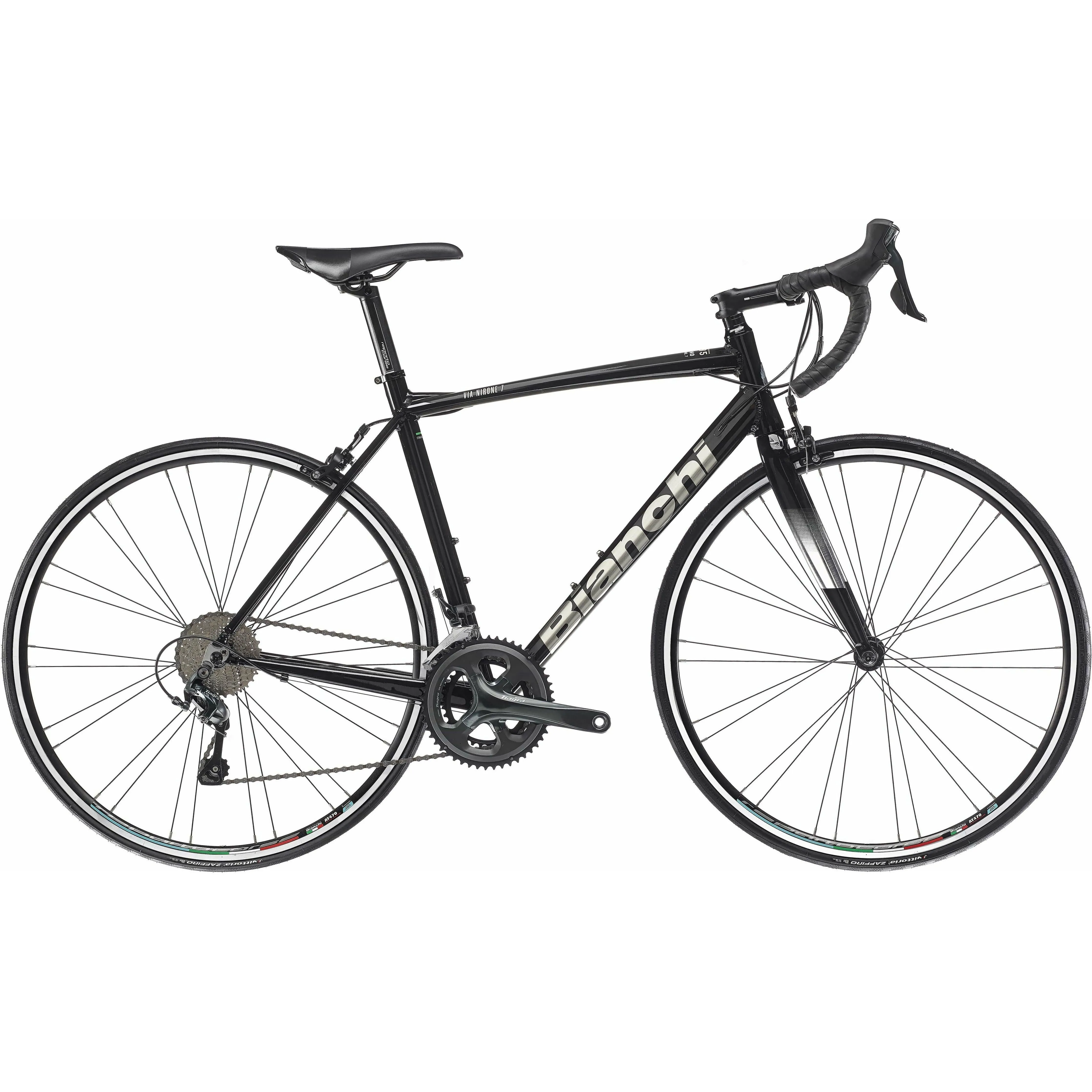 Bianchi Via Nirone 7 Tiagra Road Bike 2021 - Black