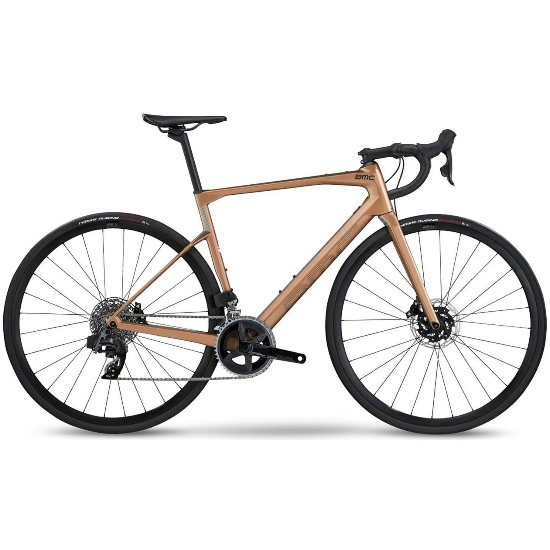 BMC Roadmachine Four Rival AXS Carbon Road Bike 2023 - Brown