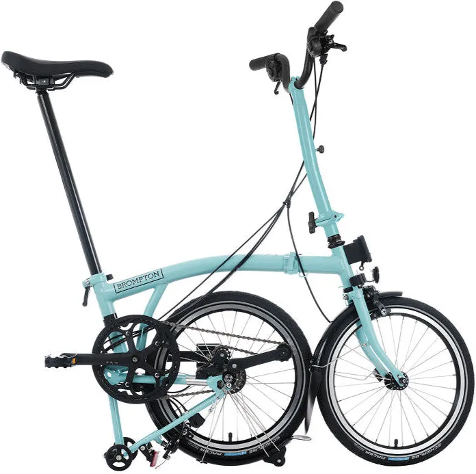 Brompton C Line H12 Folding Bike - Turkish Green