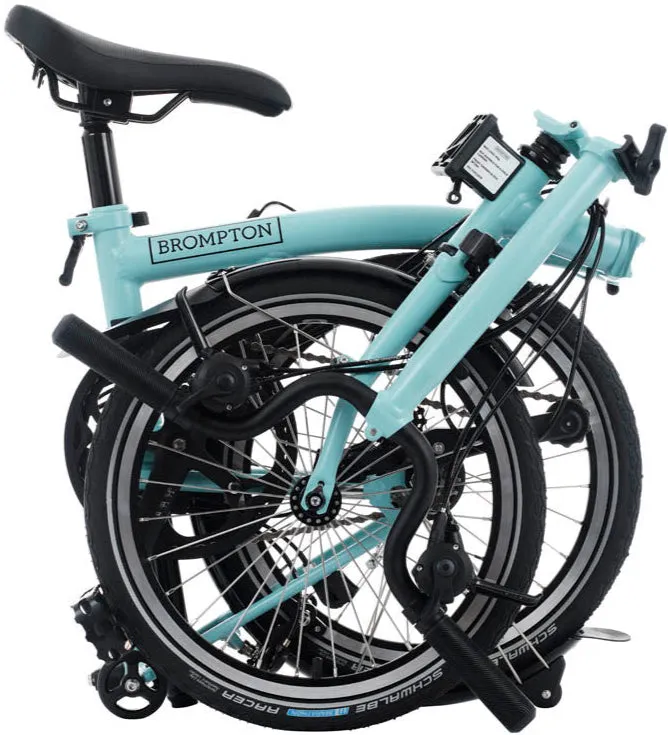 Brompton C Line H12 Folding Bike - Turkish Green