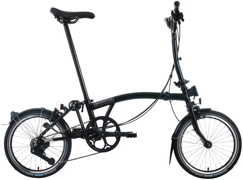 Brompton C Line M12 Folding Bike - Black