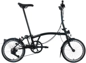 Brompton C Line M12 Folding Bike - Black
