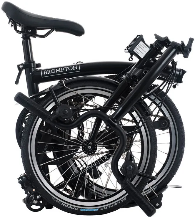 Brompton C Line M12 Folding Bike - Black