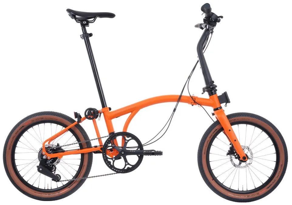 Brompton G Line Small Folding Bike - Adventure Orange