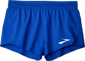 Brooks Elite 2 Inch Split Womens Running Shorts - Blue