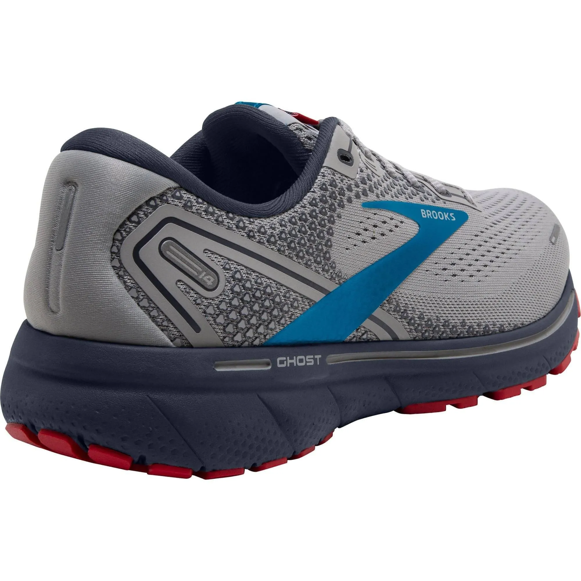Brooks Ghost 14 Mens Running Shoes - Grey