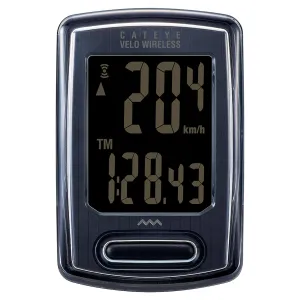 Cateye Velo Wireless Cycle Computer Stealth Edition