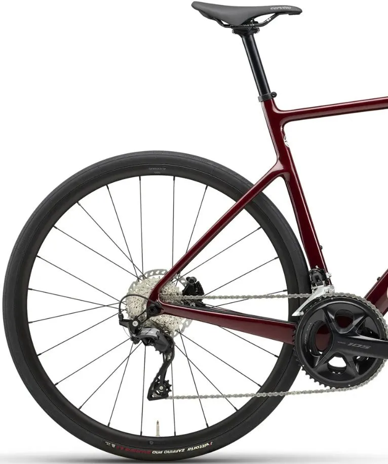 Cervelo Caledonia 105 Carbon Road Bike 2025 - Carmine