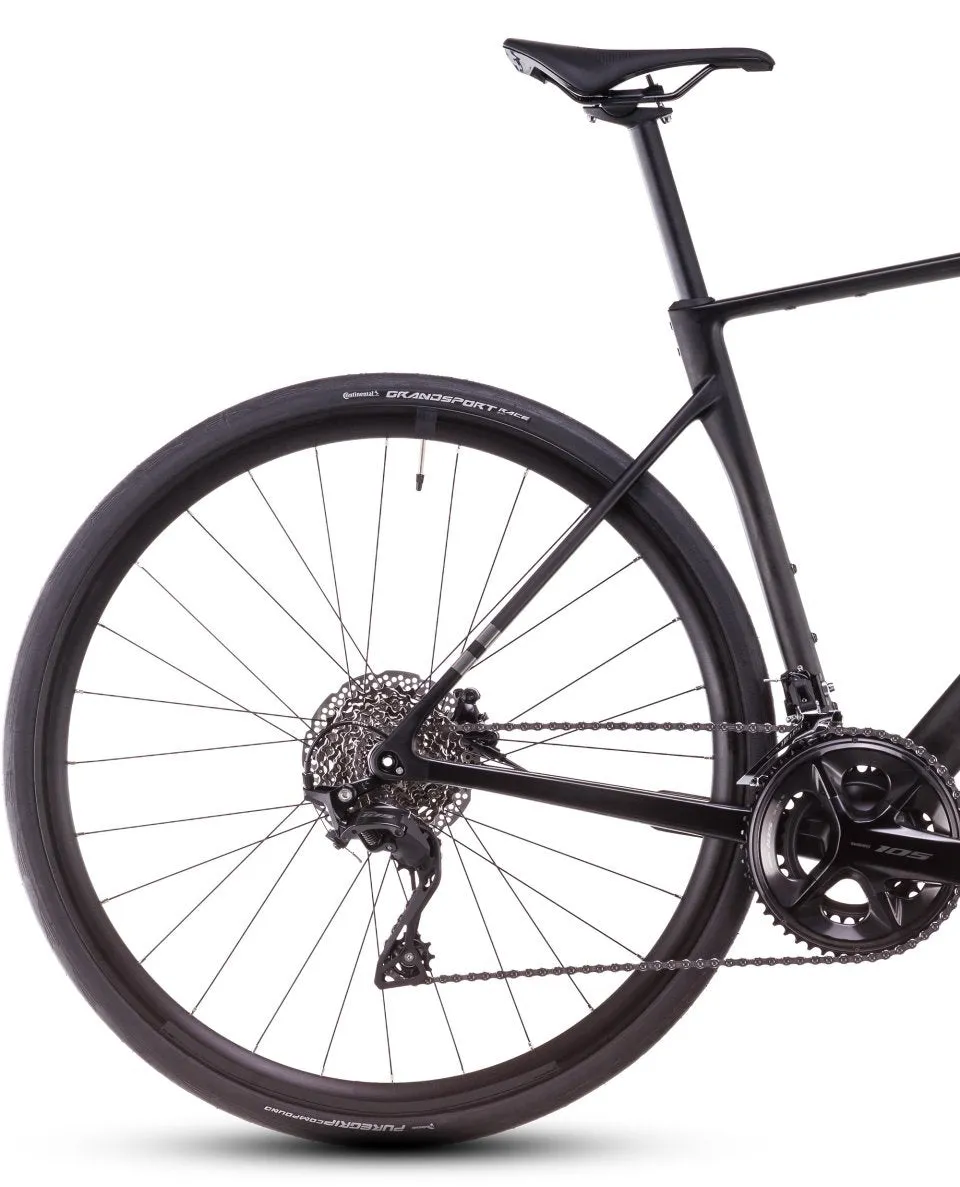 Cube Attain C:62 Race Carbon Road Bike 2025 - Blackline