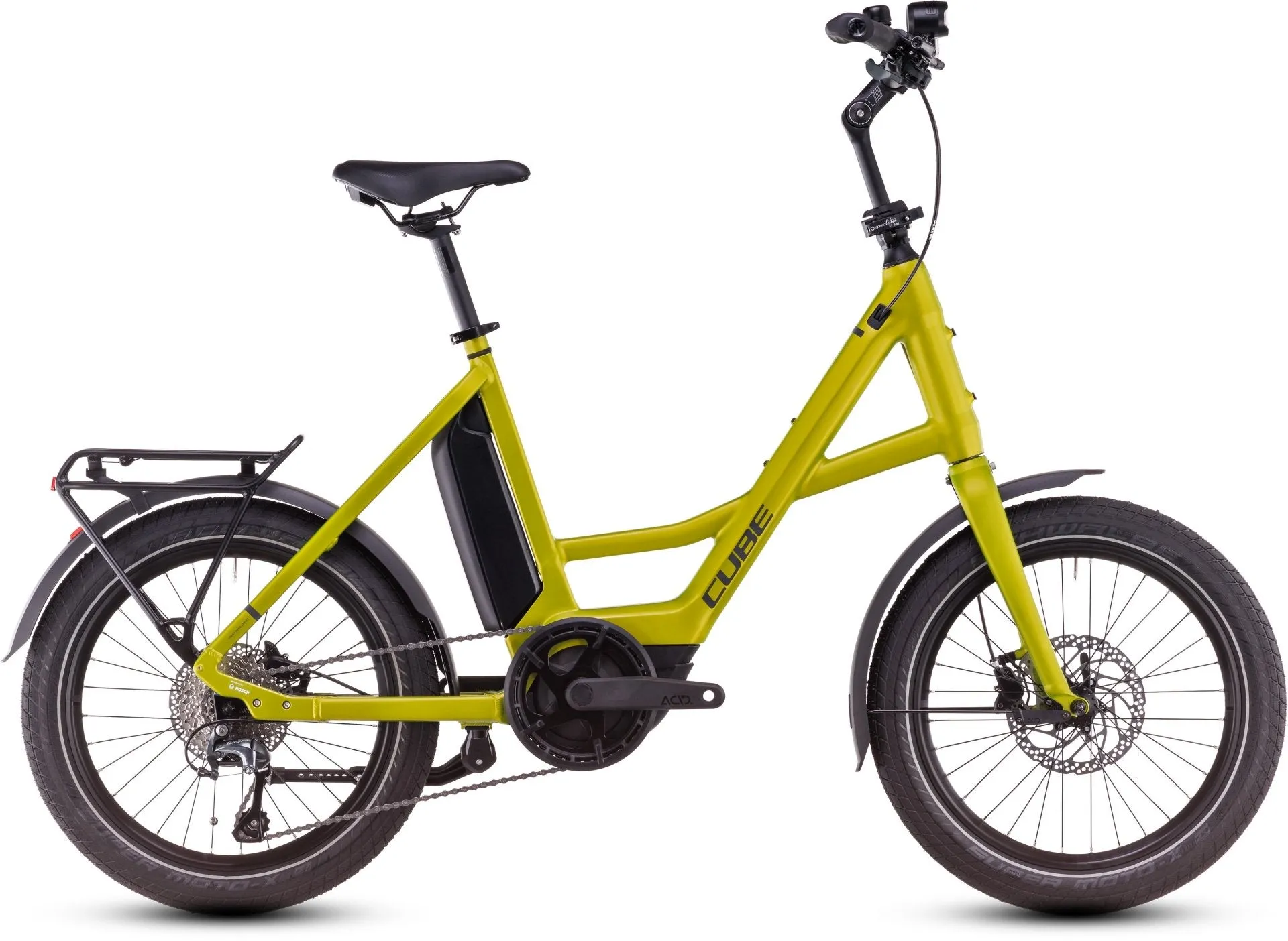Cube Compact Hybrid 500 Electric Hybrid Bike 2025 - Lizard