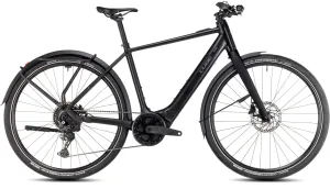 Cube Editor Hybrid Pro FE 400X Electric Hybrid Bike 2025 - Black
