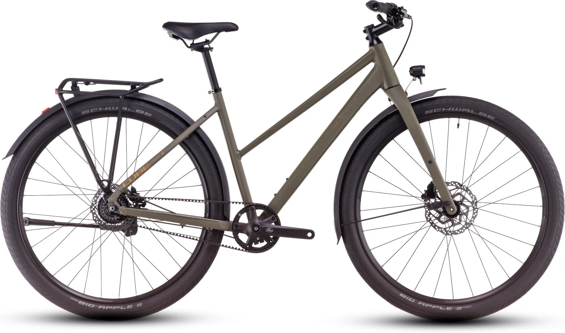 Cube Hyde Pro FE Hybrid Bike 2025 - Dusty Olive