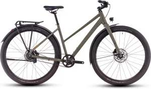 Cube Hyde Pro FE Hybrid Bike 2025 - Dusty Olive