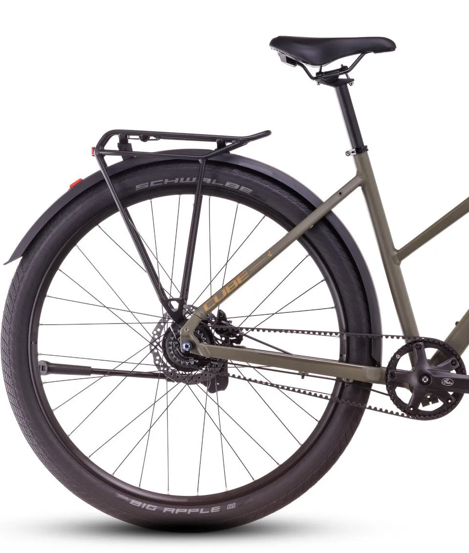 Cube Hyde Pro FE Hybrid Bike 2025 - Dusty Olive