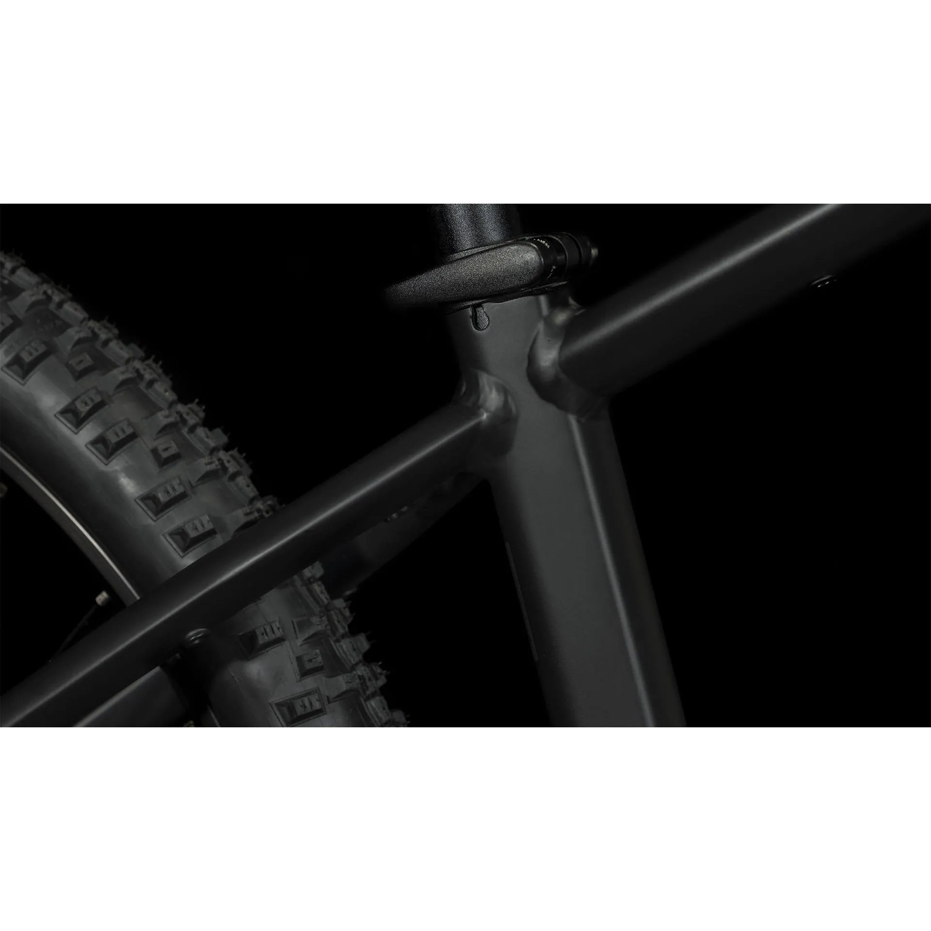 Cube Reaction Hybrid Performance 625 Electric Mountain Bike 2024 - Black & Grey