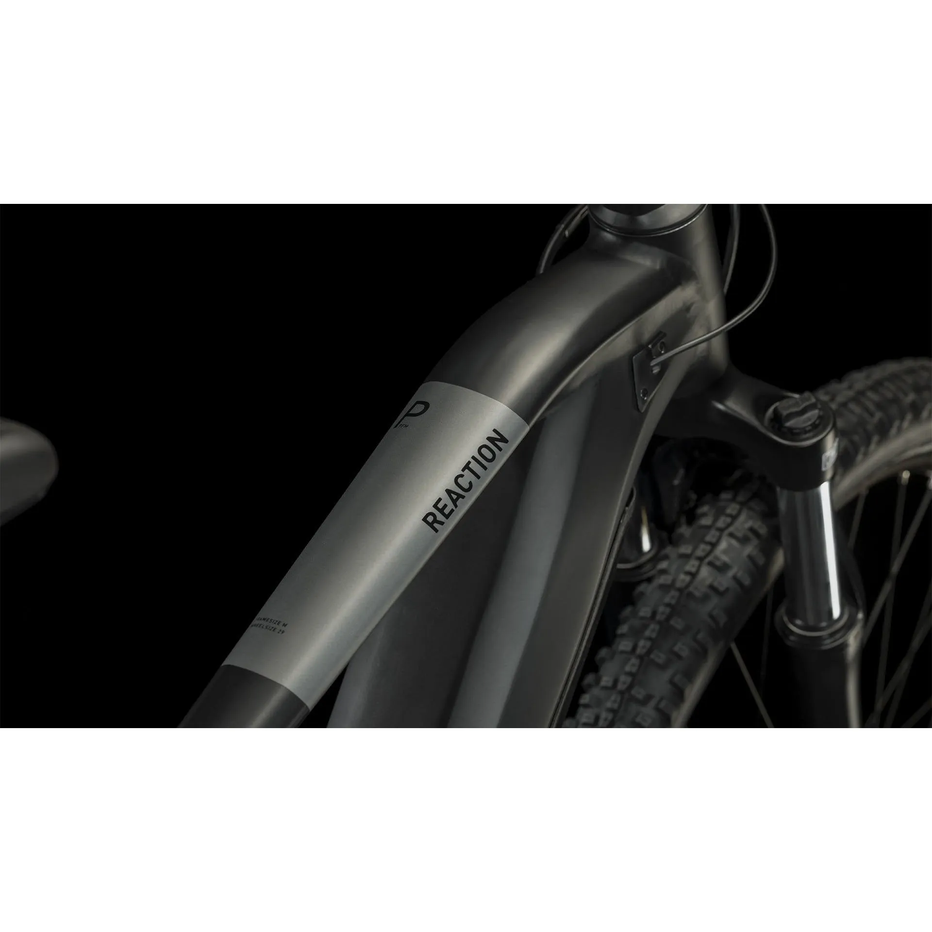 Cube Reaction Hybrid Performance 625 Electric Mountain Bike 2024 - Black & Grey