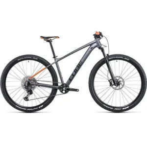 Cube Reaction Pro Mountain Bike 2022 - Grey & Orange