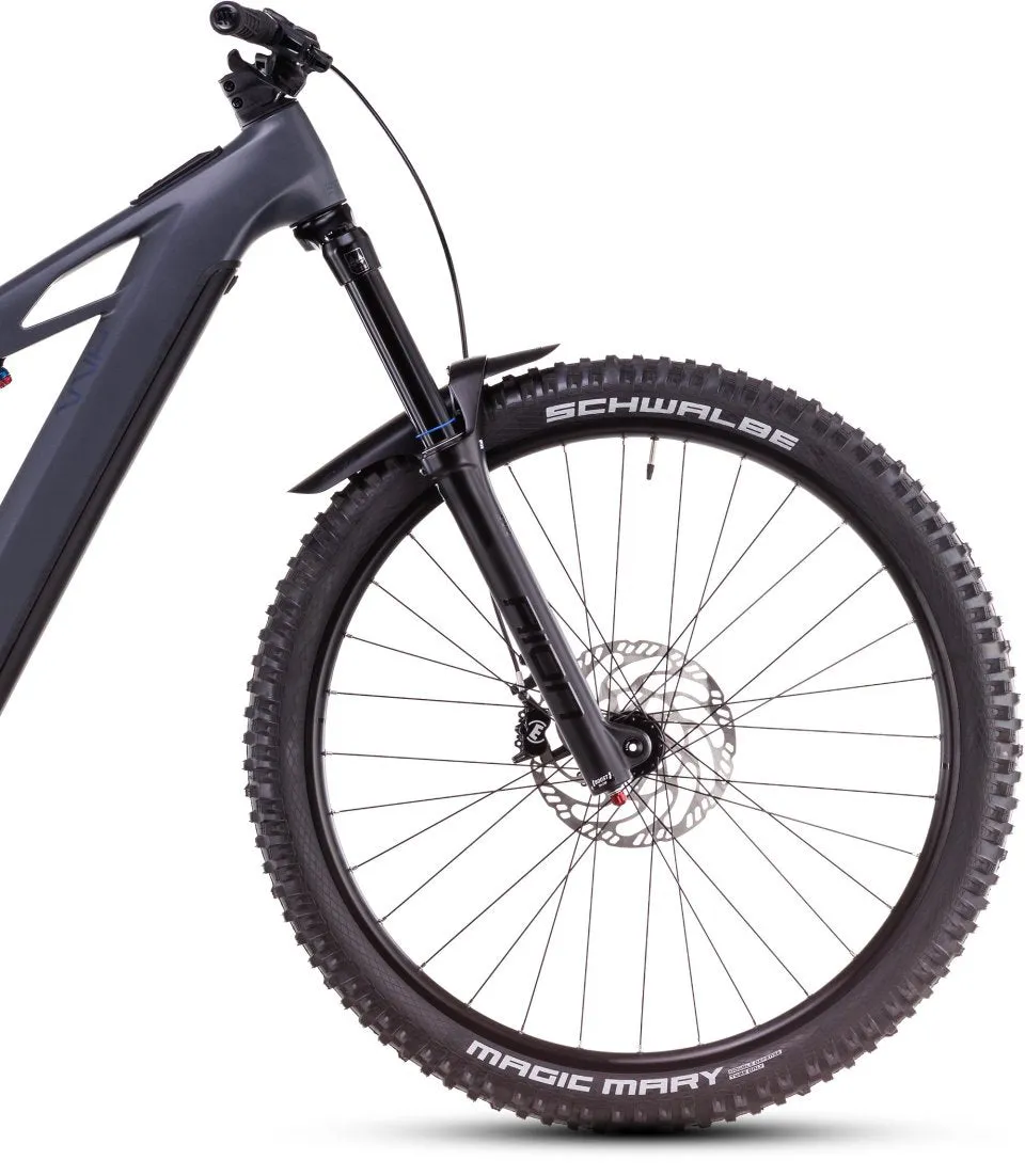 Cube Stereo One77 HPC Race 800 Electric Full Suspension Mountain Bike 2025 - Slab Grey