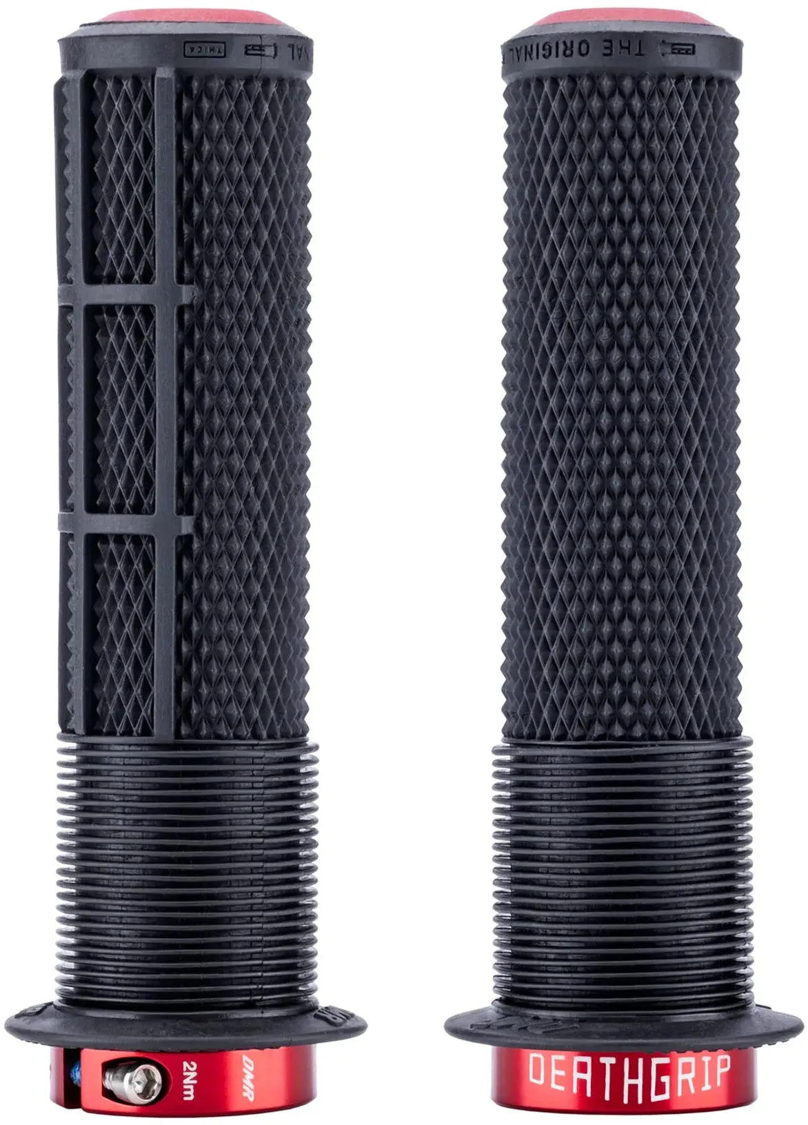DMR DeathGrip 2 Race Flanged Thick Grips - Black