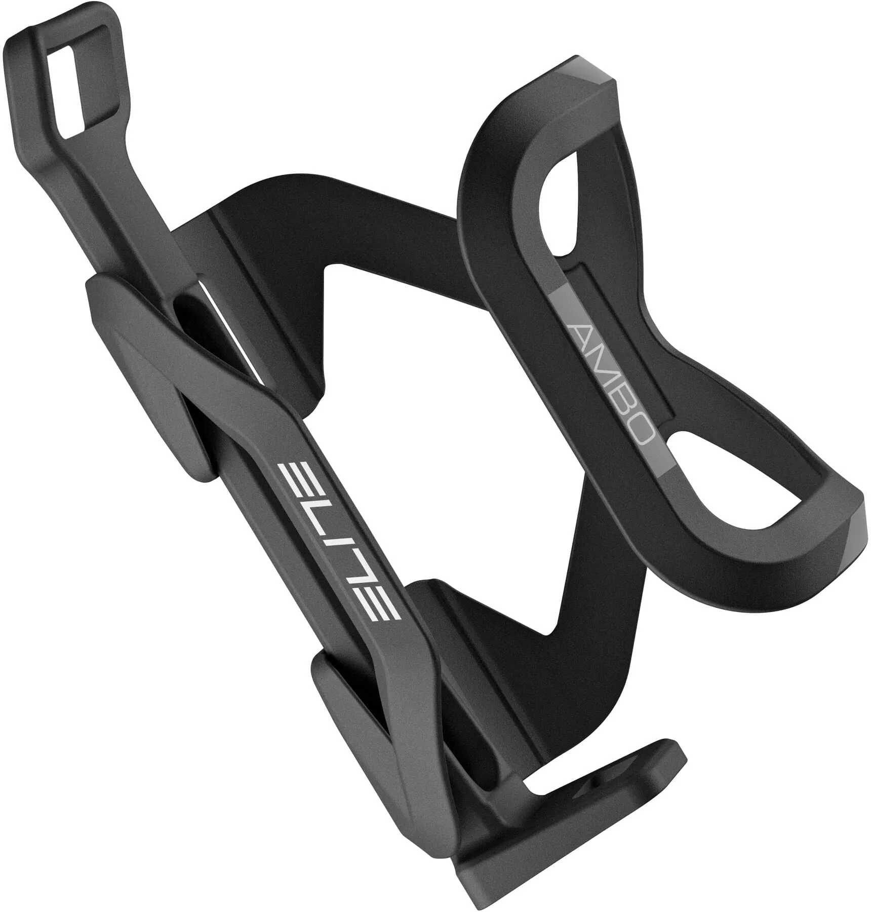 Elite Ambo Multi-Entry Cycling Bottle Cage - Black