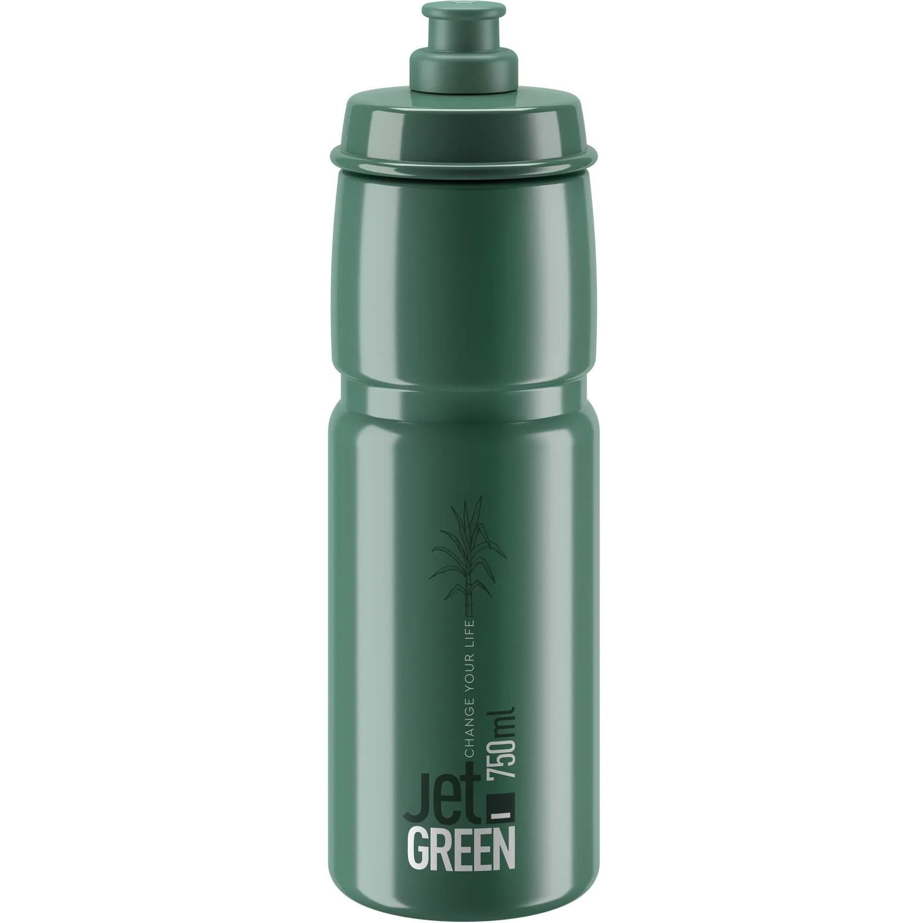 Elite Jet Green 750ml Water Bottle - Green