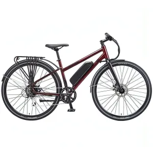 Ezego Commute EX 500Wh Womens Electric Hybrid Bike - Matt Metallic Purple