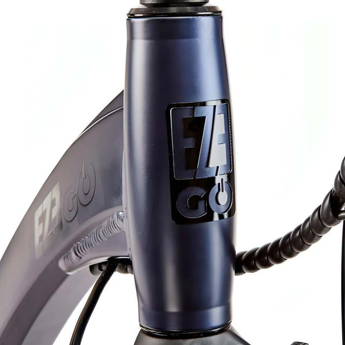 Ezego Step NX 26 Inch Electric Hybrid Bike with 460Wh - Blue