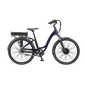 Ezego Step NX 26 Inch Electric Hybrid Bike with 460Wh - Blue