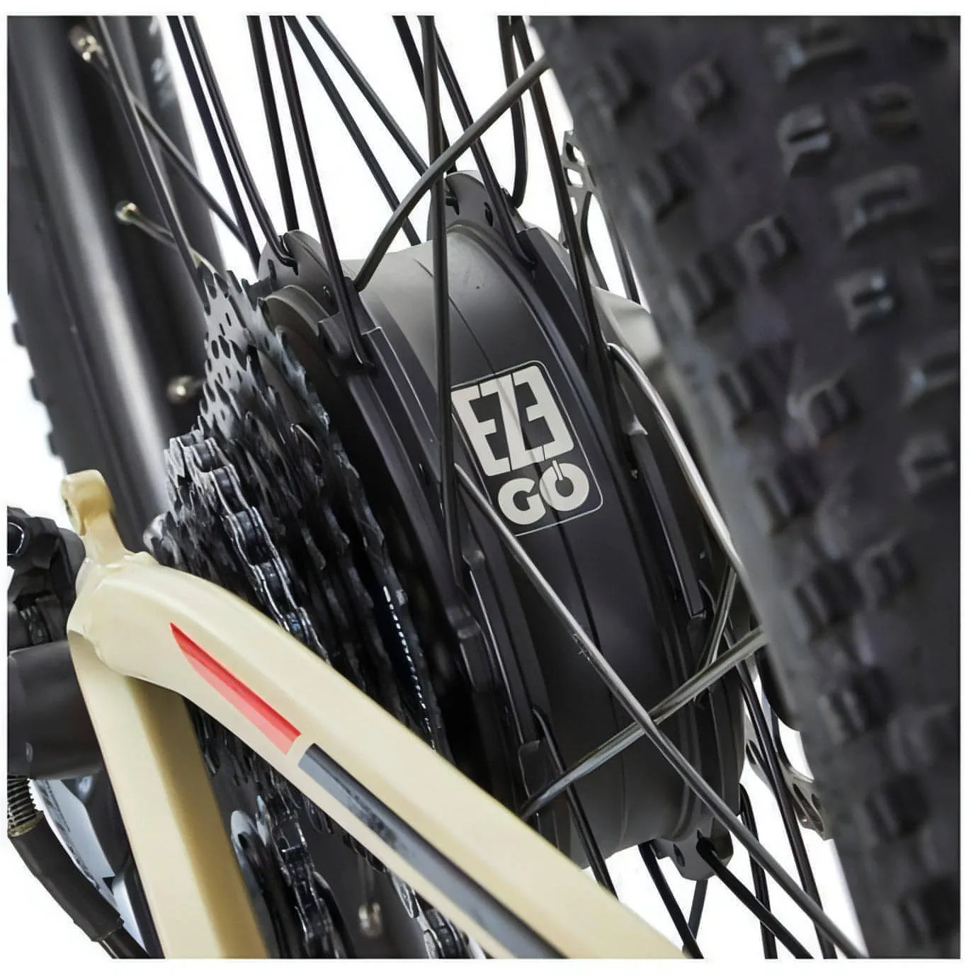 Ezego Trail Destroyer Electric Mountain Bike Ex-Display - Brown