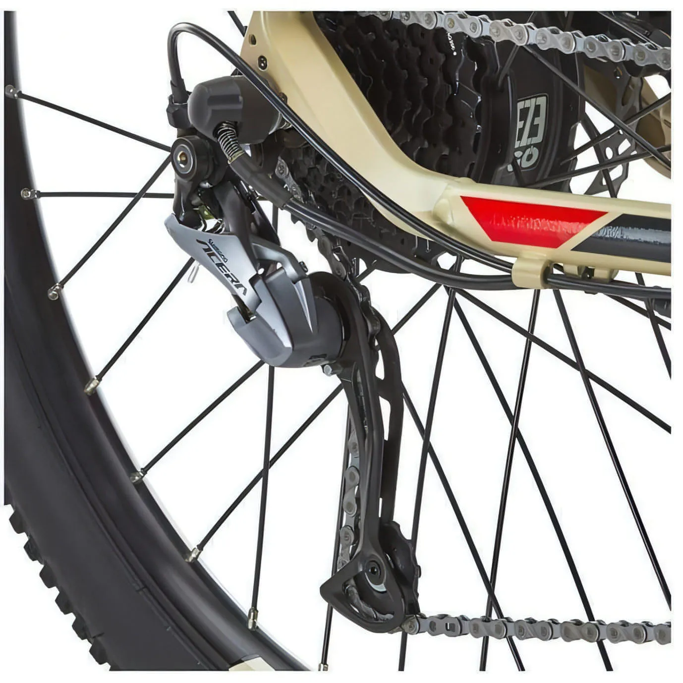 Ezego Trail Destroyer Electric Mountain Bike Ex-Display - Brown