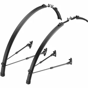 Flinger Race Pro Road Bike Mudguard Set 700x18-32c - Black