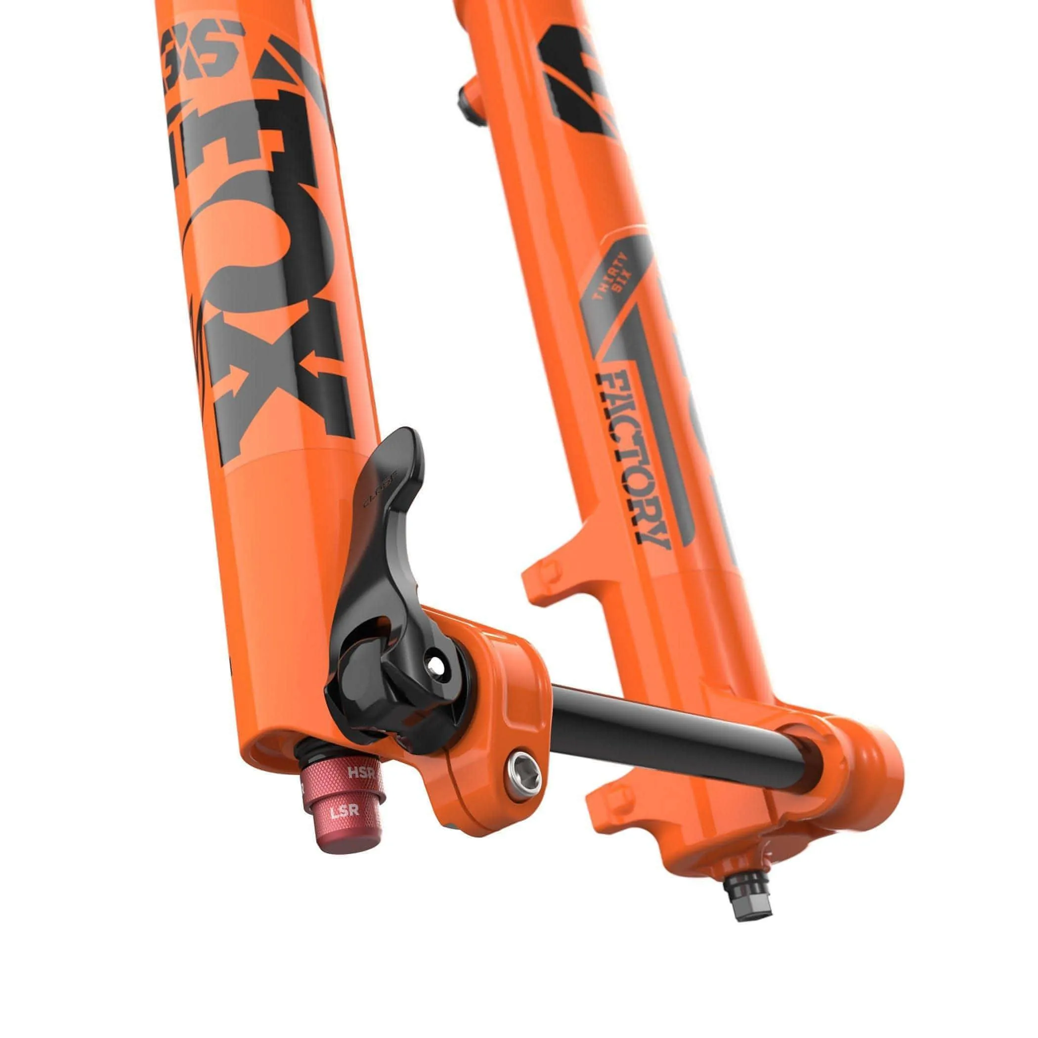 Fox 36 Float Factory 27.5 Inch GRIP2 44mm Offset BOOST Tapered Suspension Fork 2022 - Orange
