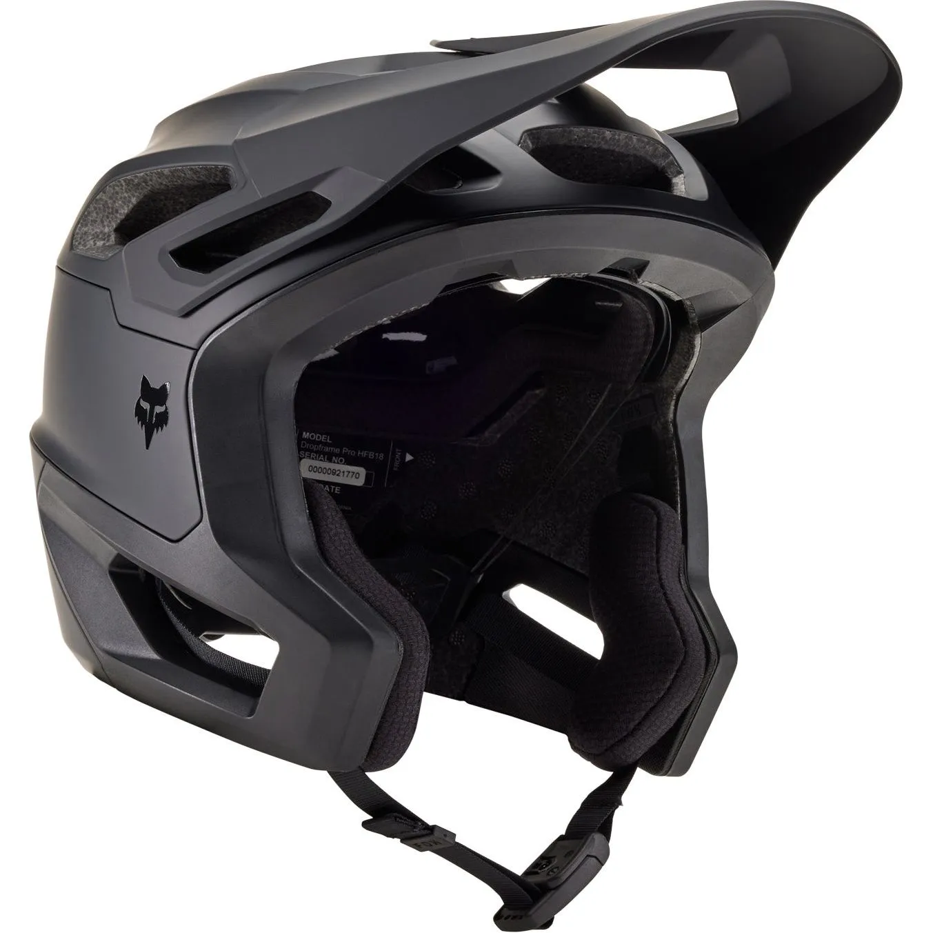 Fox Dropframe Pro MTB Full Face Cycling Helmet - Black