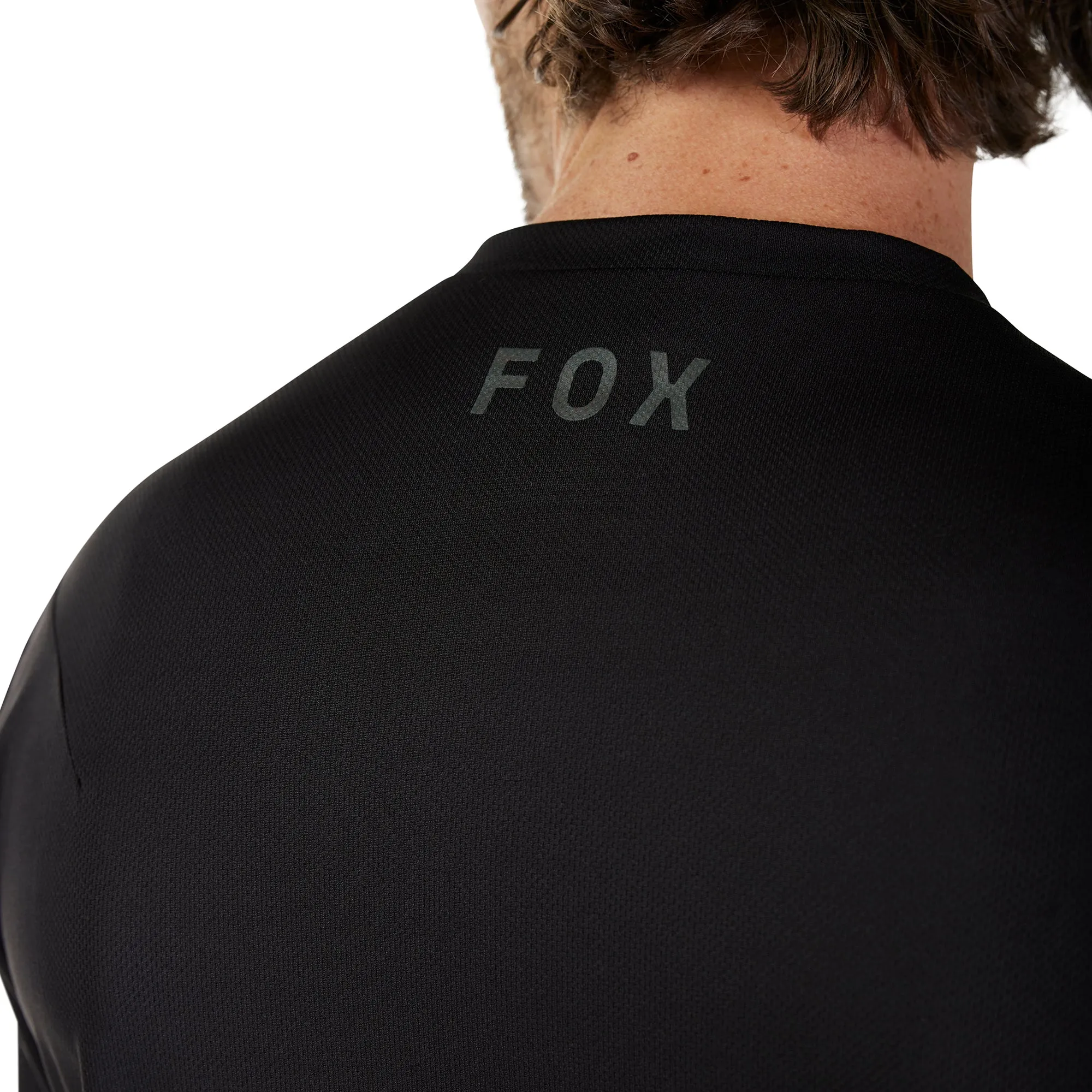 Fox Ranger Fox Head Short Sleeve Mens Cycling Jersey - Black
