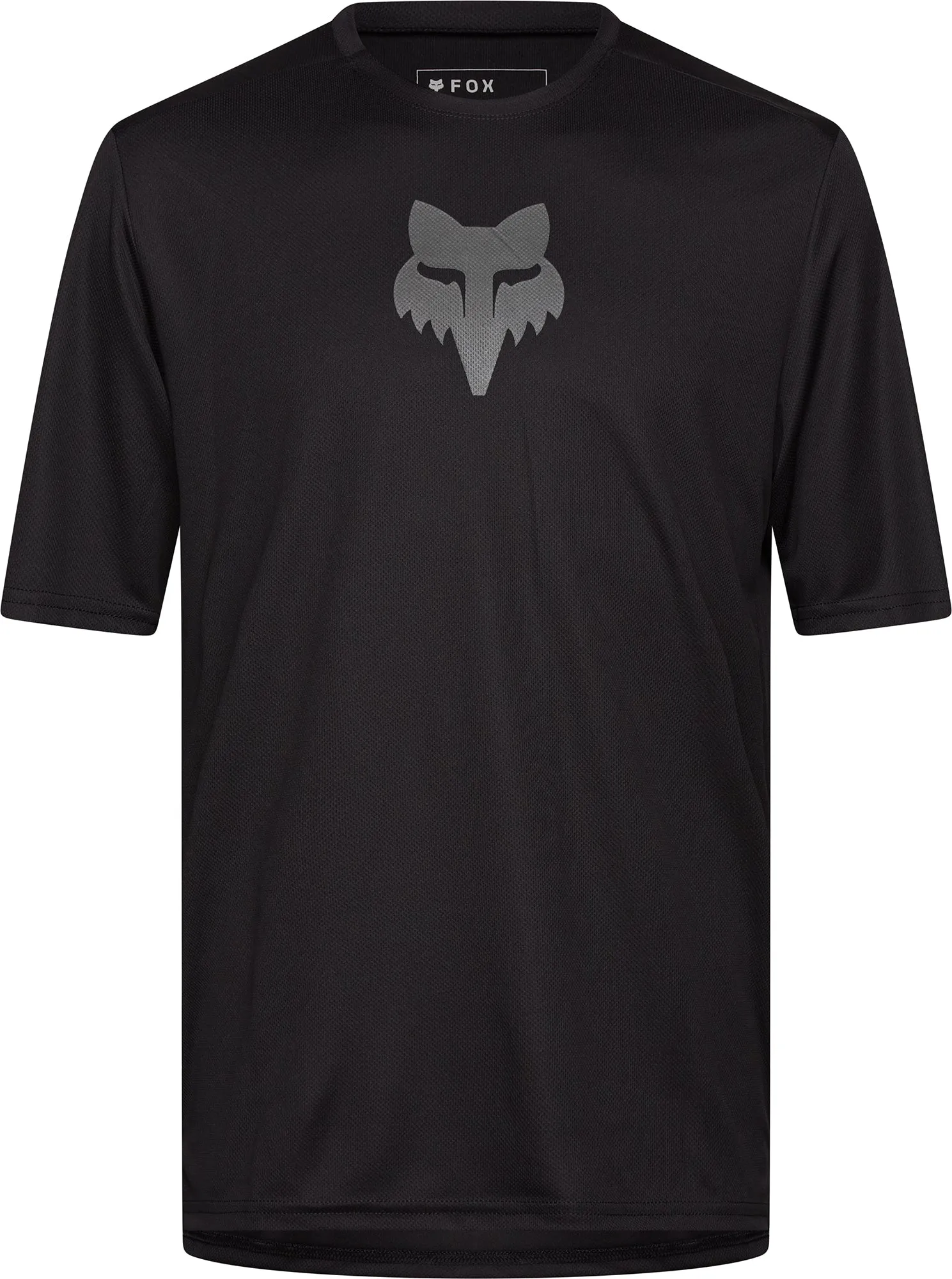Fox Ranger Fox Head Short Sleeve Mens Cycling Jersey - Black
